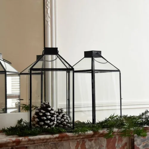 Farol metal negro - Imagen 3