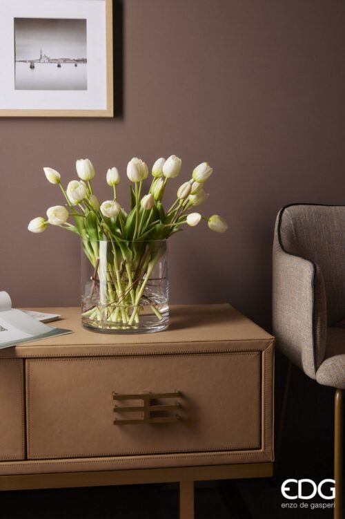 Ramo de tulipanes blancos - Imagen 3
