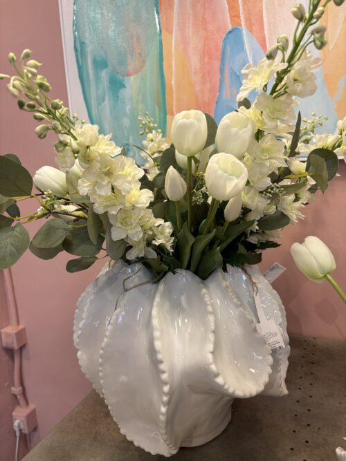 Ramo de tulipanes blancos - Imagen 5