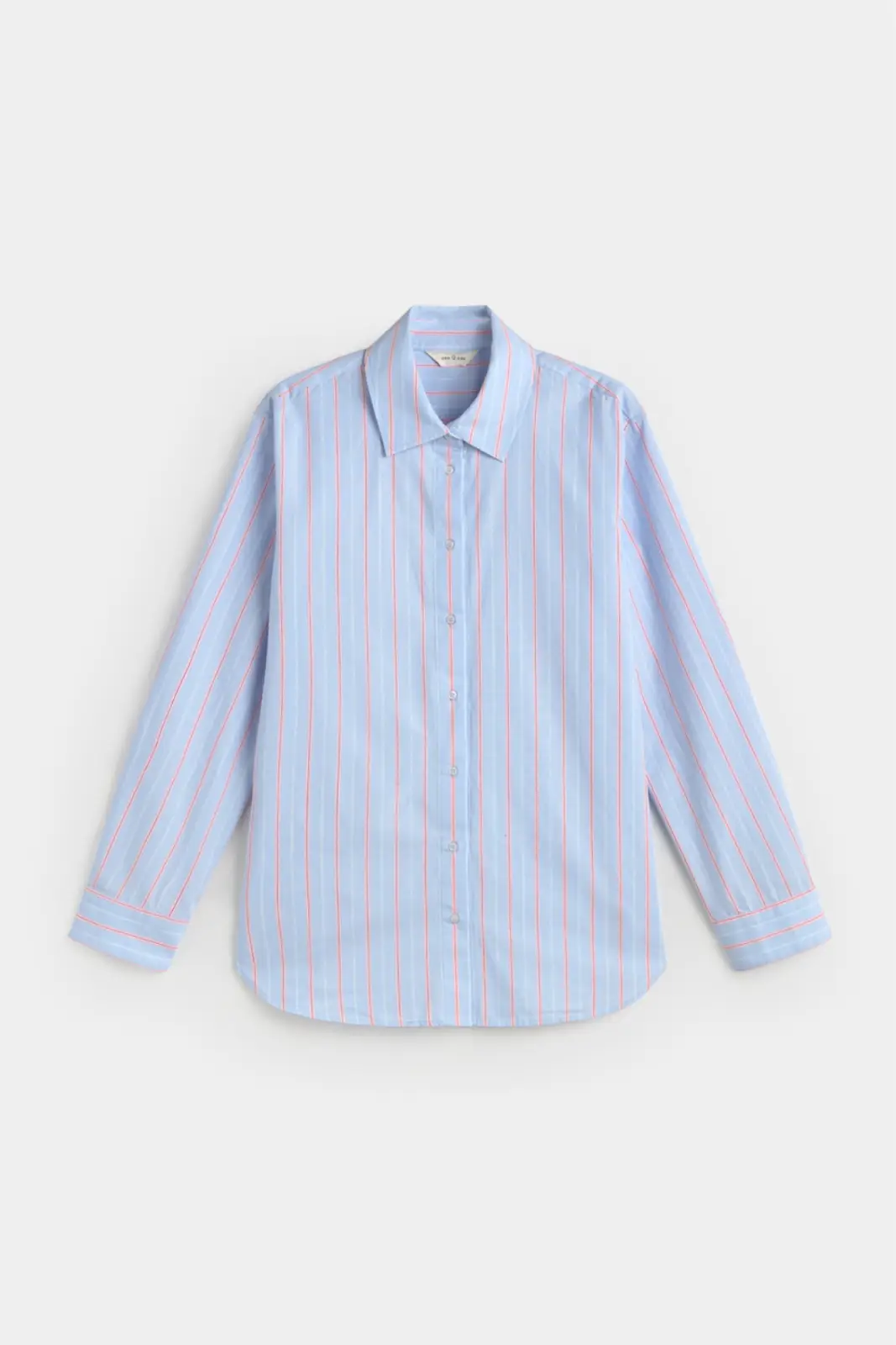 camisa-newman-overcize-blue-stripes