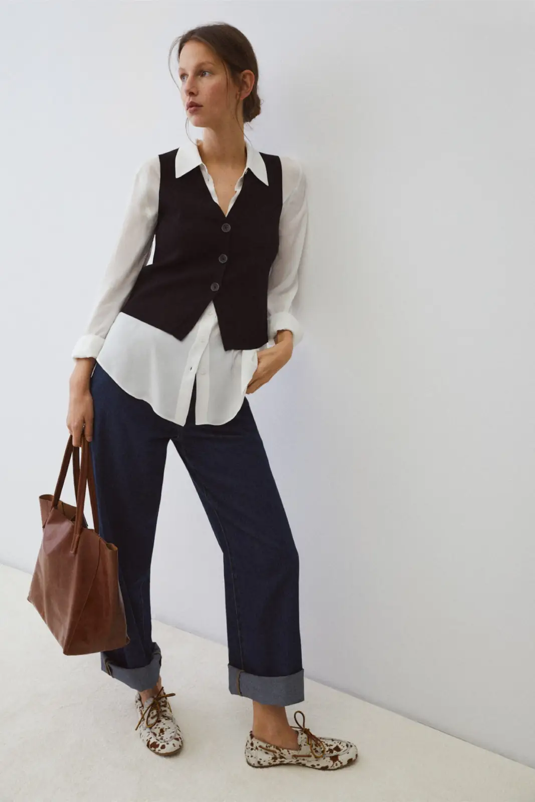 chaleco-punto-fred-negro