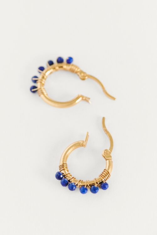 Pendientes Rialto lapislázuli