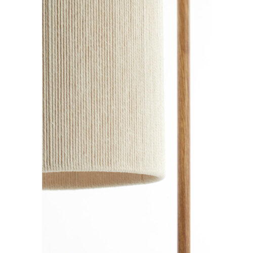 Lámpara de pie madera natural Donio - Imagen 4
