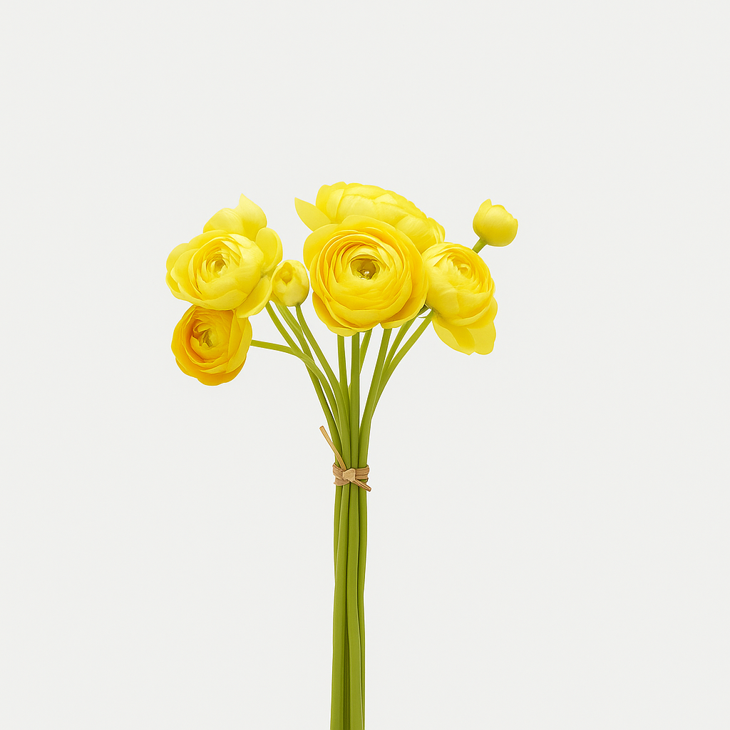 Ramillete ranúnculos amarillos