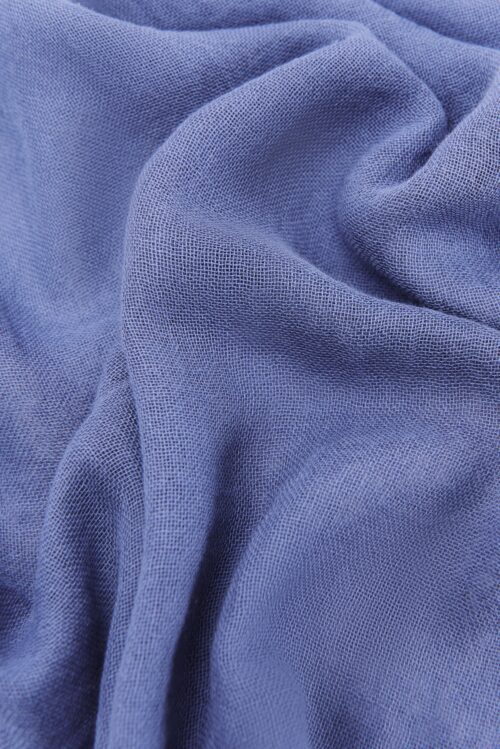Fular Algodón basic azul - Imagen 4