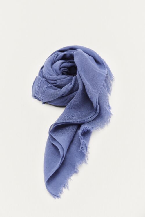 Fular Algodón basic azul