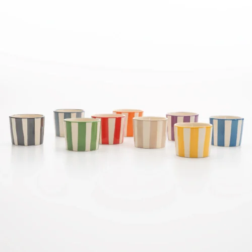 Vaso Righe Rojo - Imagen 4