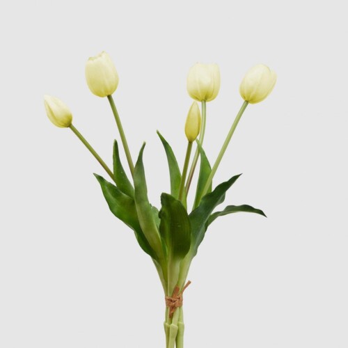 tulipanes-artificiales-tacto-natural-crema