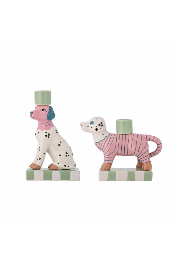 candelabro-perro-ceramica-set-2